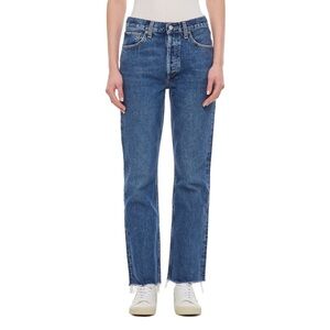 AGOLDE relaxed boot mid rise